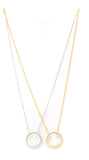 Mother of Pearl Mary Necklace Necklace Citijewels