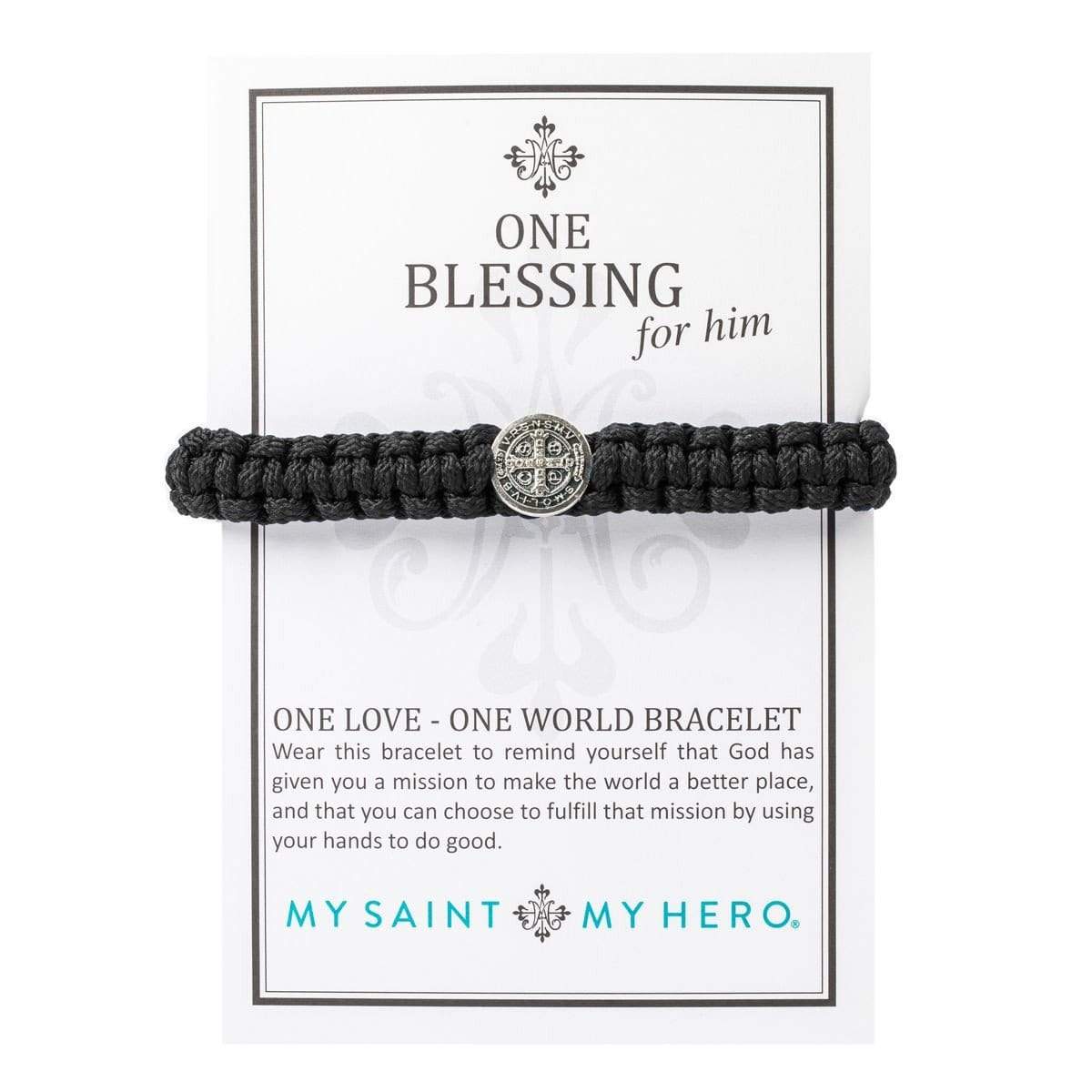 One Blessing for Him Bracelet Bracelet My Saint My Hero