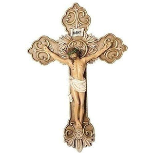 Ornate 10 inch Crucifix Crucifix Roman