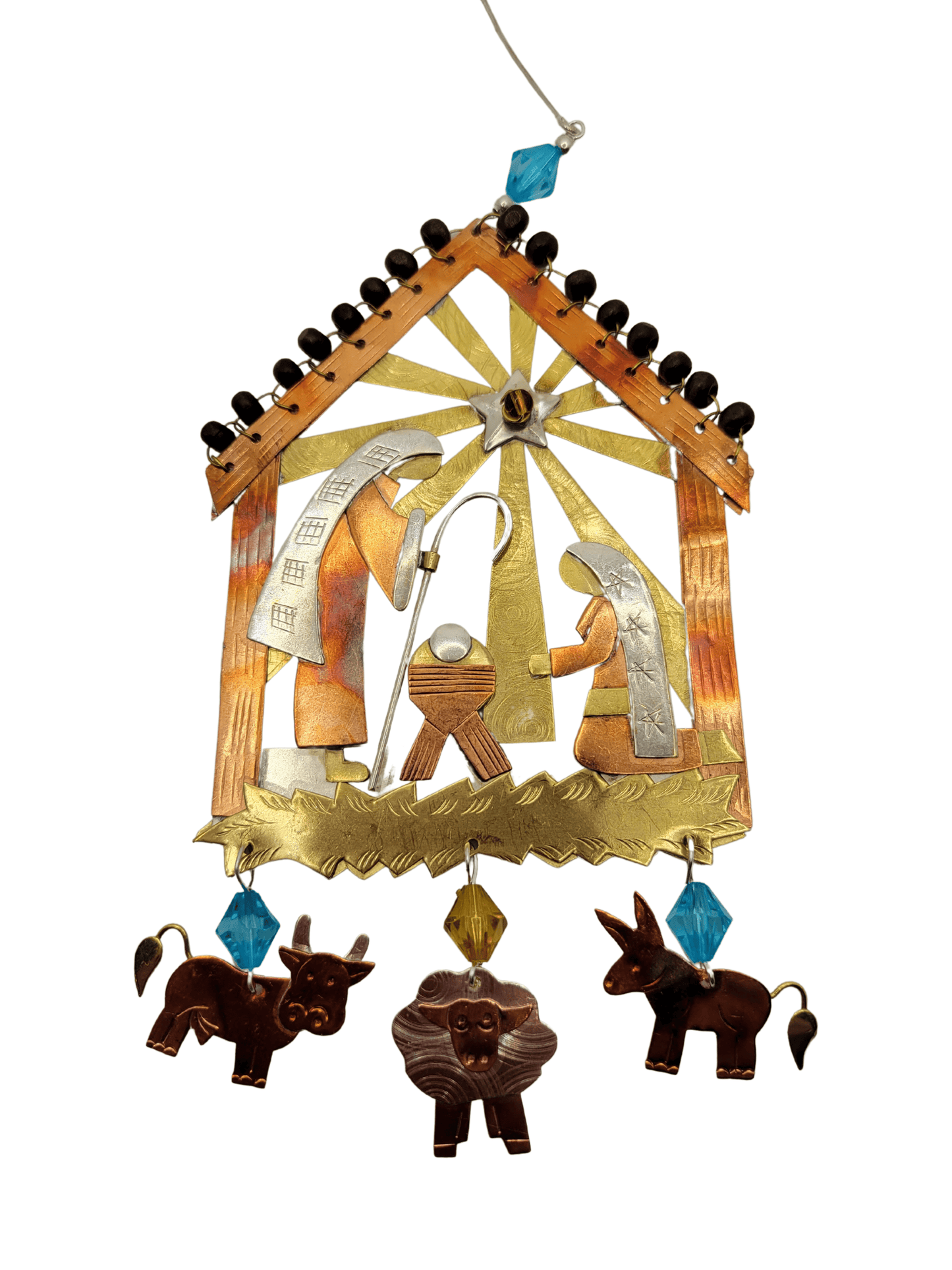 Ornate Christmas Decorations - Variety of Choices Peaceful Manger Christmas, Sister Dulce Gift Shop, Catholic Store