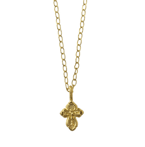 Petit Crucifix Necklace, Crucifix Weisinger Designs