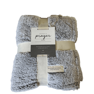 Dunelm reversible teddy eleadtic throw