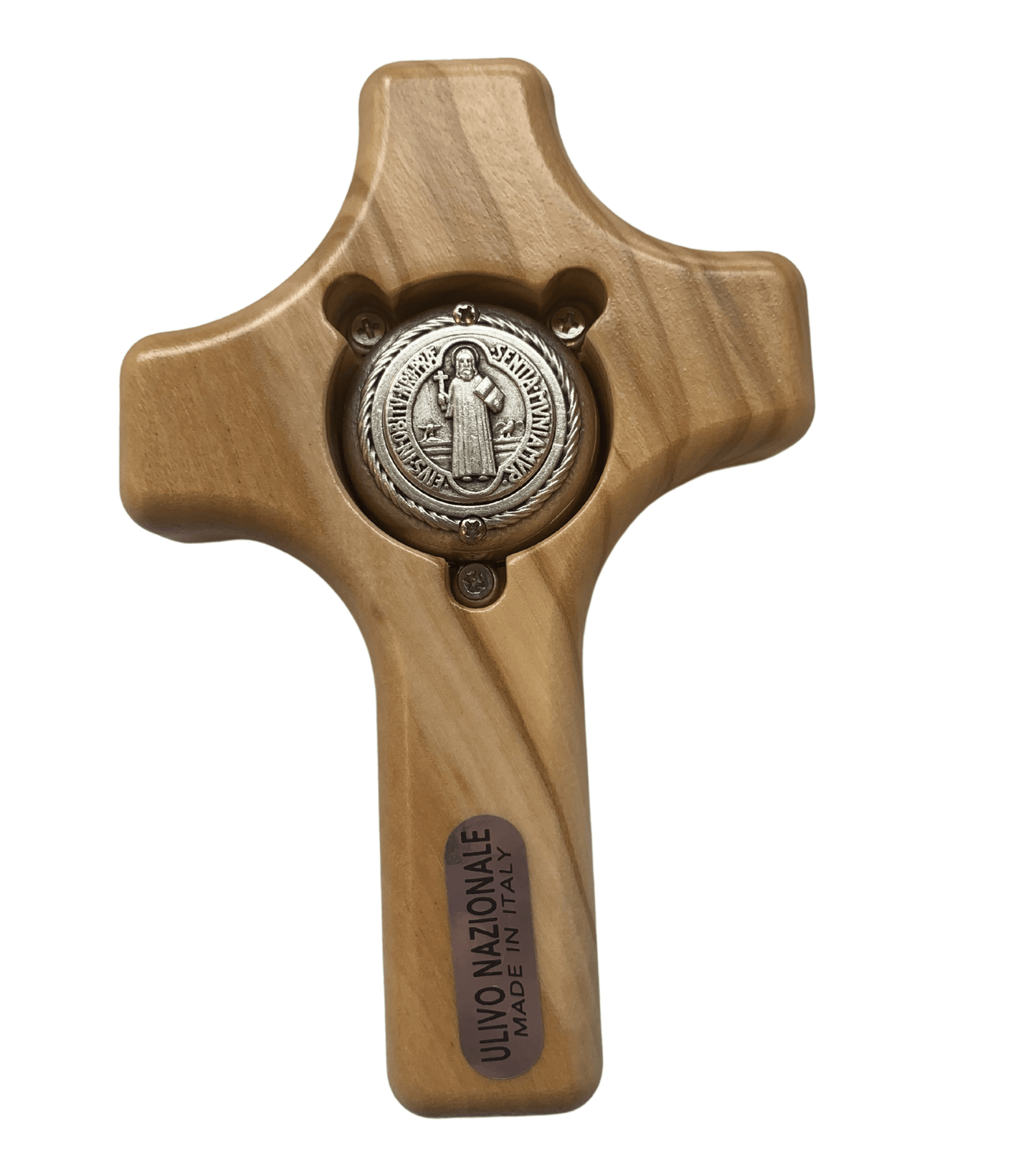 Praying Olive Wood Holding Cross Cypress Springs Gift Shop