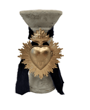 Sacred Heart Prayer Locket Candlesticks Candles Sacred Treasurers