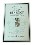 Saint Benedict Charms Saint Benedict - Small Silver Necklaces
