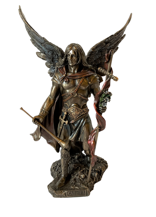 Saint Gabriel Statue, Sister Dulce Gift Shop, Catholic Store, Religious Store, Catholic Art, Religious Art, St. Gabriel Statue