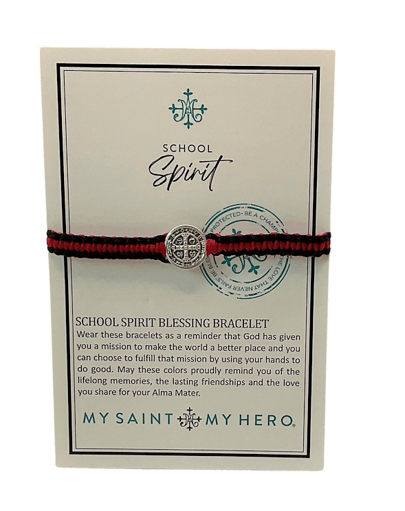 Sister Dulce Gift Shop, Catholic Store, Catholic Jewelry, Catholic Bracelet, School Spirit Bracelet, St. Benedict Bracelet