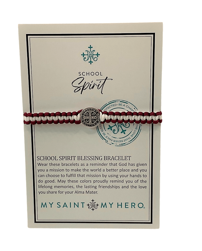 Sister Dulce Gift Shop, Catholic Store, Catholic Jewelry, Catholic Bracelet, School Spirit Bracelet, St. Benedict Bracelet