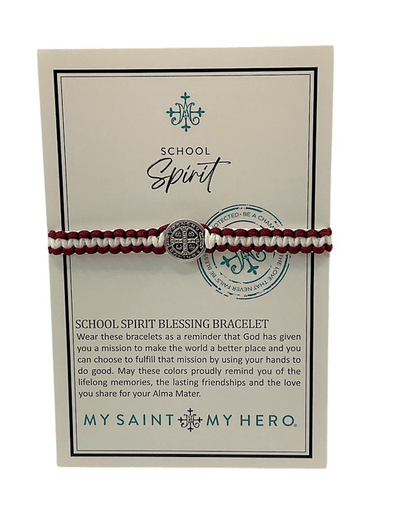 Sister Dulce Gift Shop, Catholic Store, Catholic Jewelry, Catholic Bracelet, School Spirit Bracelet, St. Benedict Bracelet