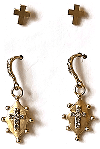 Sister Dulce Gift Shop, Catholic Store, Catholic Jewelry, Religious Jewelry, Religious Earrings, Cross Earrings