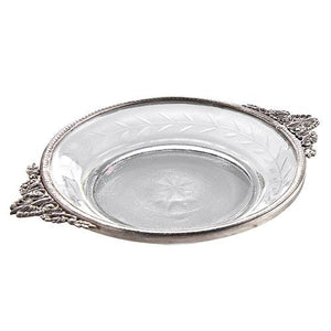 Silver Handle Round Tray, Sister Dulce Gift Shop, Catholic Store, Religious Store