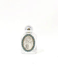 Small Holy Water Bottle Blue Guardian Angel Water Font Contreras Religious Art