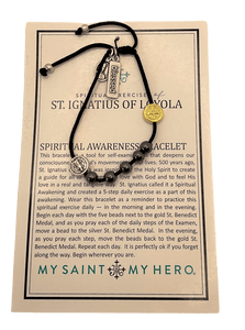 Spiritual Exercises St. Ignatius of Loyola Bracelets, Sister Dulce Gift Shop, Catholic Jewelry