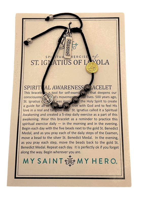 Spiritual Exercises St. Ignatius of Loyola Bracelets, Sister Dulce Gift Shop, Catholic Jewelry