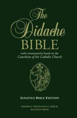 The Didache Bible with Commentaries - Hard Cover book Cypress Springs Gift Shop