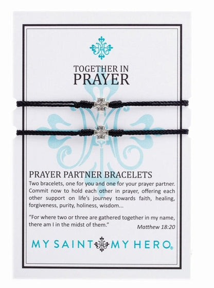 Sister Dulce Gift Shop, Catholic Store, Catholic Jewelry, Religious Jewelry, Catholic Bracelet, Religious Bracelet, Together in Prayer Bracelet, Prayer Partner Bracelets