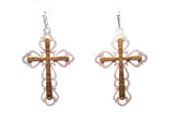 Sister Dulce Gift Shop, Catholic Store, Religious Store, Catholic Jewelry, Religious Jewelry,  Cross Earrings