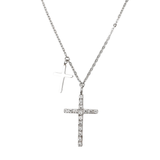 Sister Dulce Gift Shop, Catholic Store, Religious Store,  Walk by Faith Necklace, Cross Necklace 