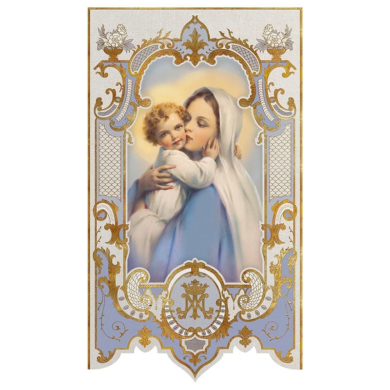 Sister Dulce Gift Shop, Catholic Store, Catholic Window Cling, Madonna and Child Window Cling