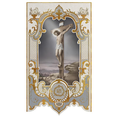Sister Dulce Gift Shop, Catholic Store, Catholic Window Cling, Crucifix Window Cling