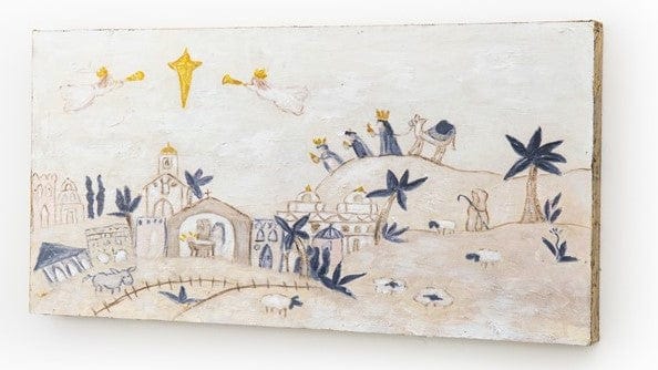 Sister Dulce Gift Shop, Catholic Store, Catholic Christmas Art, City of David Wall Art, City of Bethlehem Wall Art